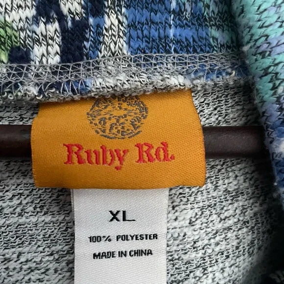 Ruby Rd. Multicolor Knit Pullover - Picture 4 of 4